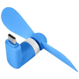 Altitude Windigo Type-C Phone Fan Cyan Plug